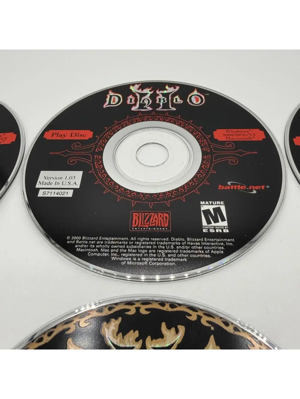 Diablo II & Diablo II Lord of Destruction Expansion Set - PC CD-ROM Disc Only